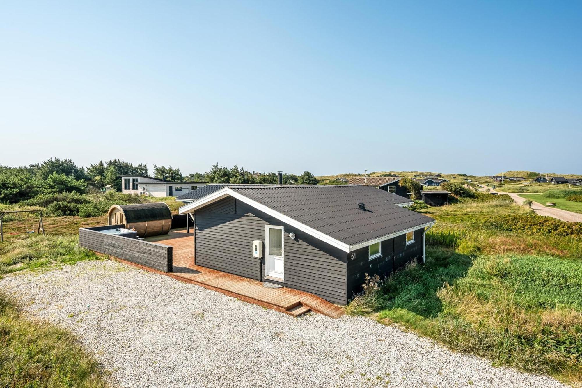 Charming Holiday Home Near The North Sea, With Outdoor Sauna And Outdoor Spa, Ringkobing Exterior photo